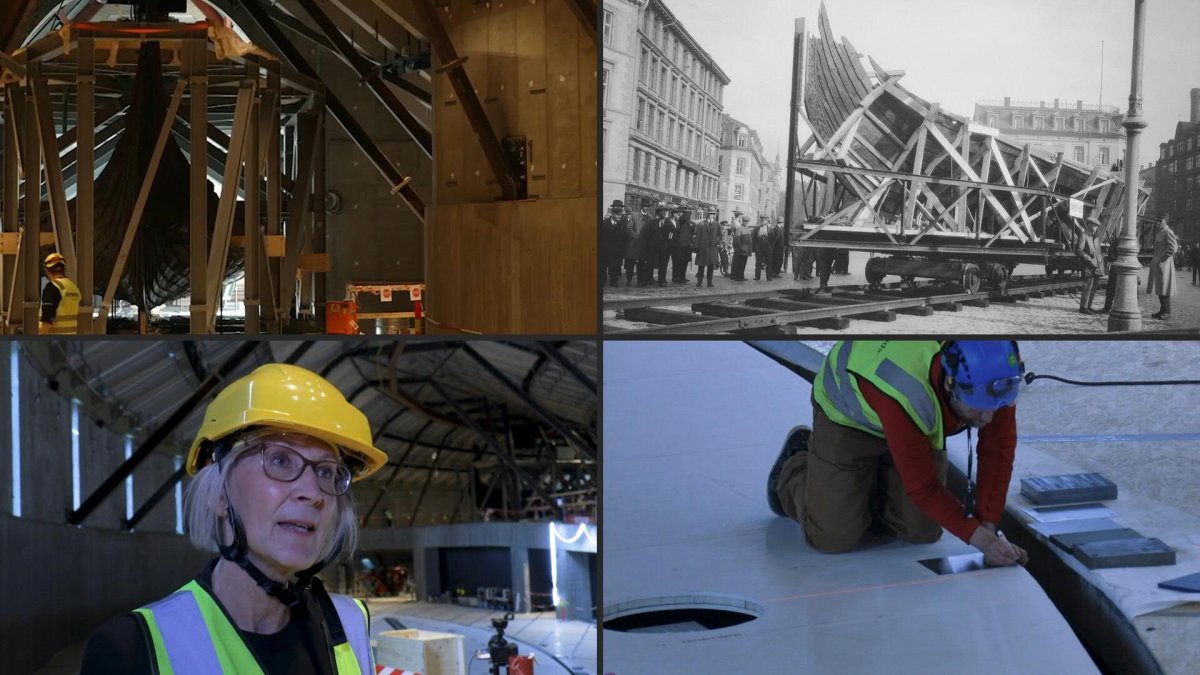 Tres barcos vikingos de 1.200 años de antigüedad que han resistido la prueba del tiempo se embarcan en su último viaje hacia su nuevo hogar eterno en Noruega.