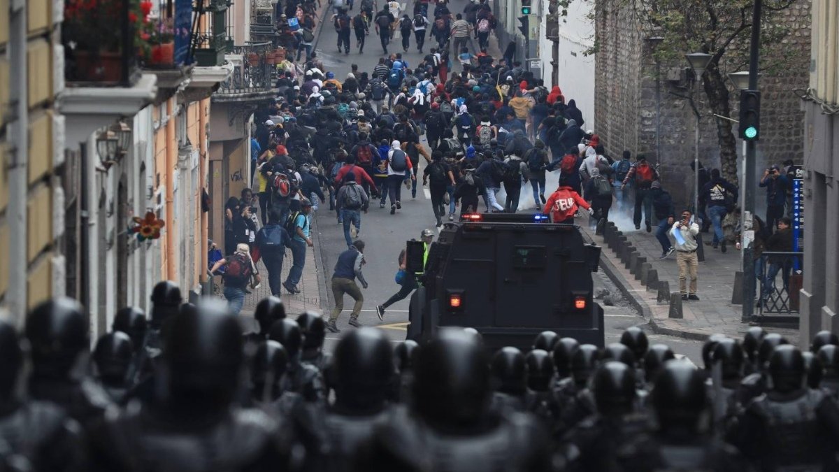 El último gran paro nacional de junio de 2022 dejó pérdidas económicas de $1.115,4 millones, según cálculos del Banco Central del Ecuador (BCE).