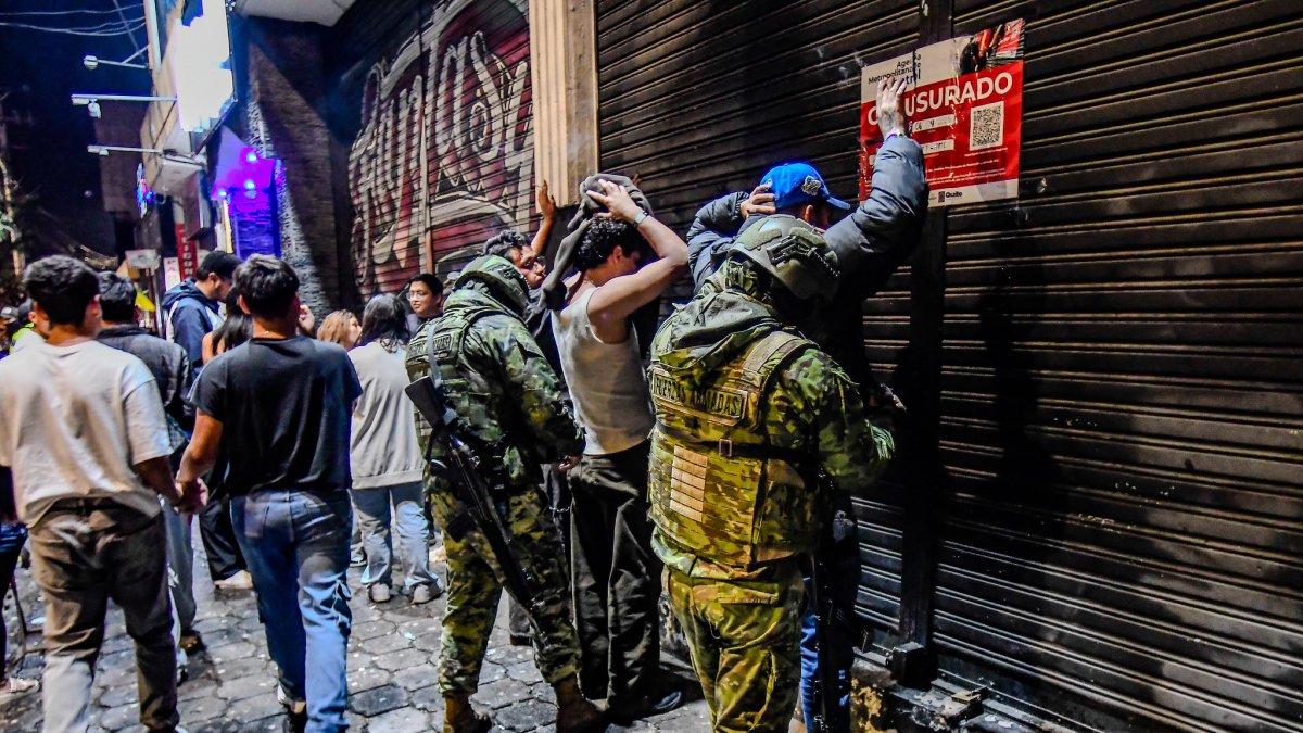 La Mariscal fue uno de las zonas en donde se desplegó el operativo.