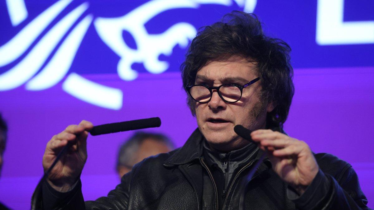 Foto de archivo del presidente de Argentina, Javier Milei.