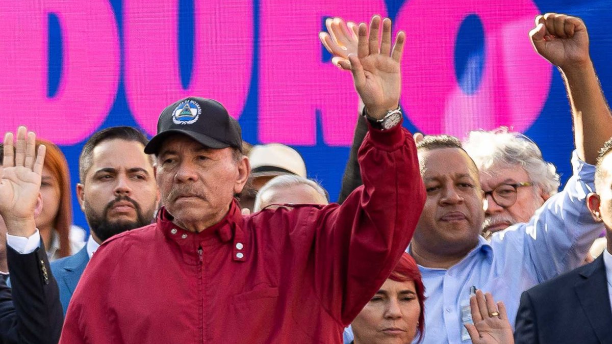 Daniel Ortega preside Nicaragua desde 2007.