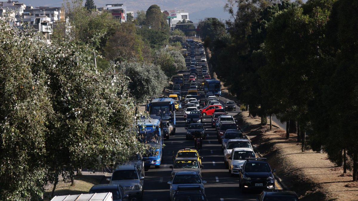 La medida Pico y Placa está en vigencia a diario de 06:00 a 09:30 y de 16:00 a 20:00 dentro del casco urbano.