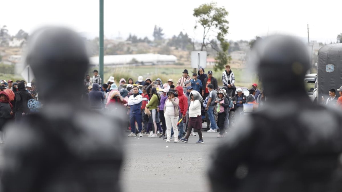 Primer día del Paro Nacional convocado por organizaciones sociales