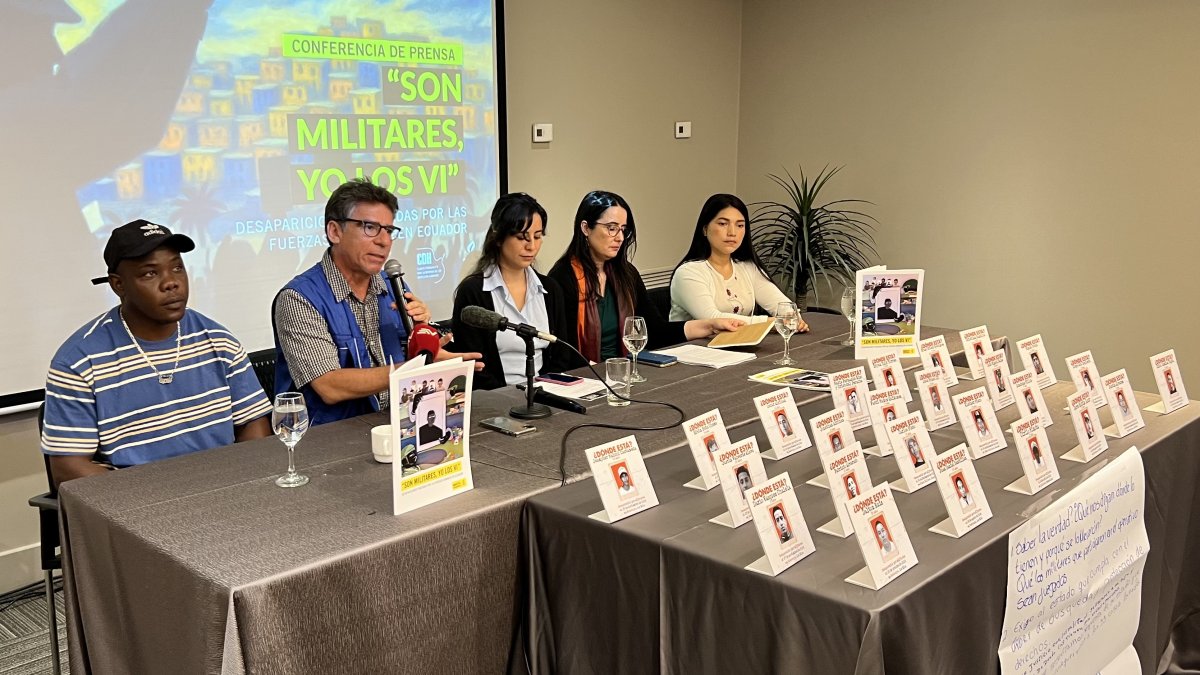 Amnistía Internacional presentó un informe, denominado ‘Son militares, yo los vi’, donde narran casos de desapariciones forzosas en 2024. La organización exige celeridad en los procesos judiciales.