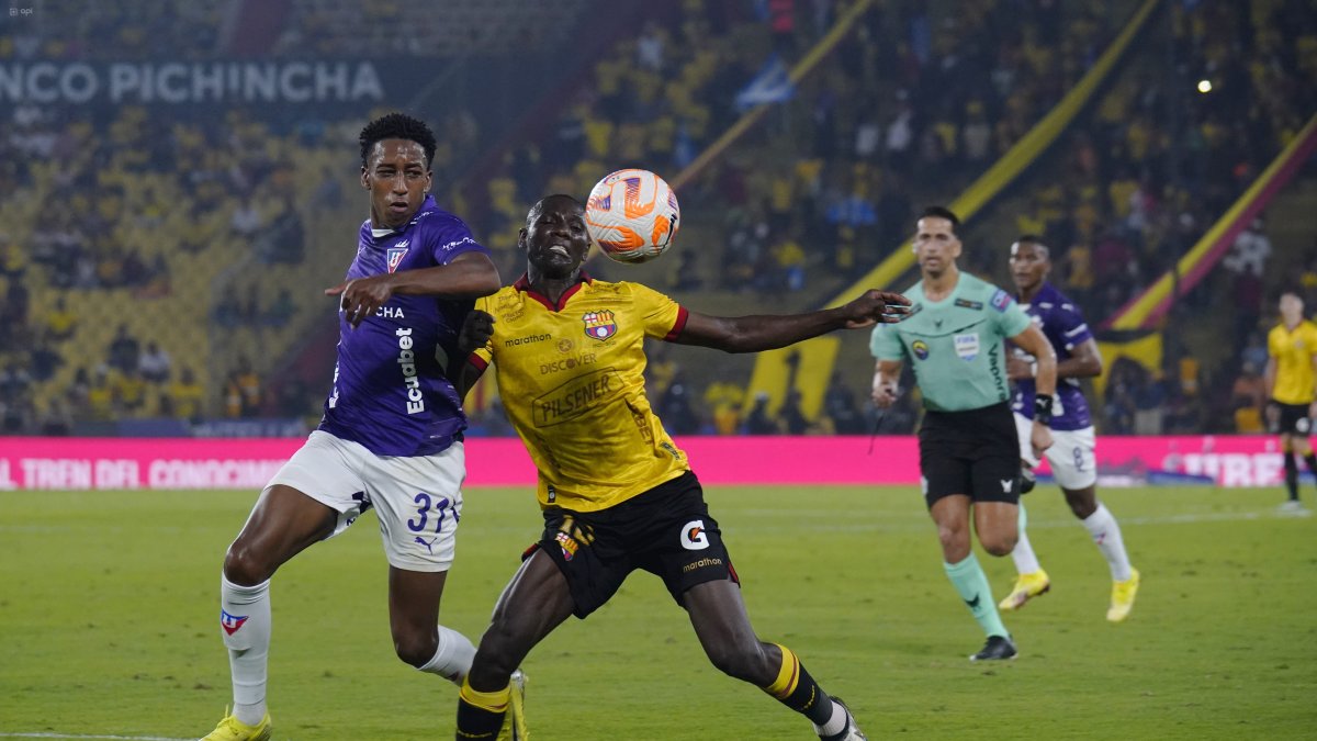 Liga de Quito venció las dos veces a Barcelona en la fase inicial de LigaPro. En el hexagonal final se medirán dos veces más.