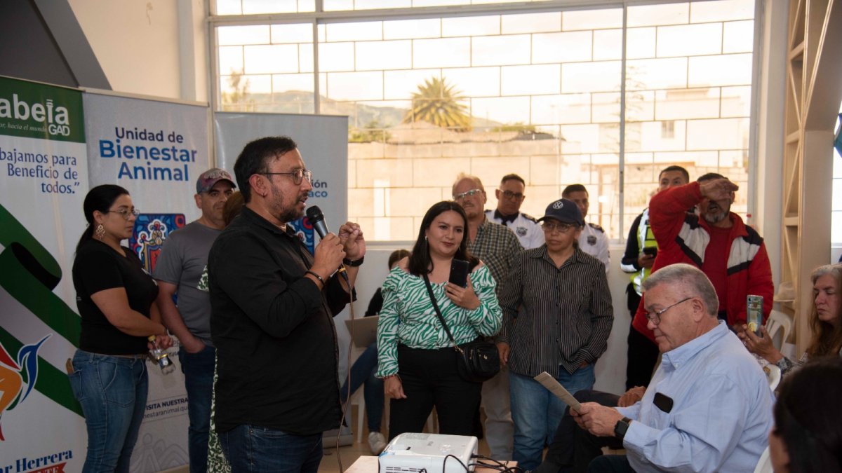 En el Gad parroquial se reunieron el 24 de agosto la comunidad y autoridades municipales.