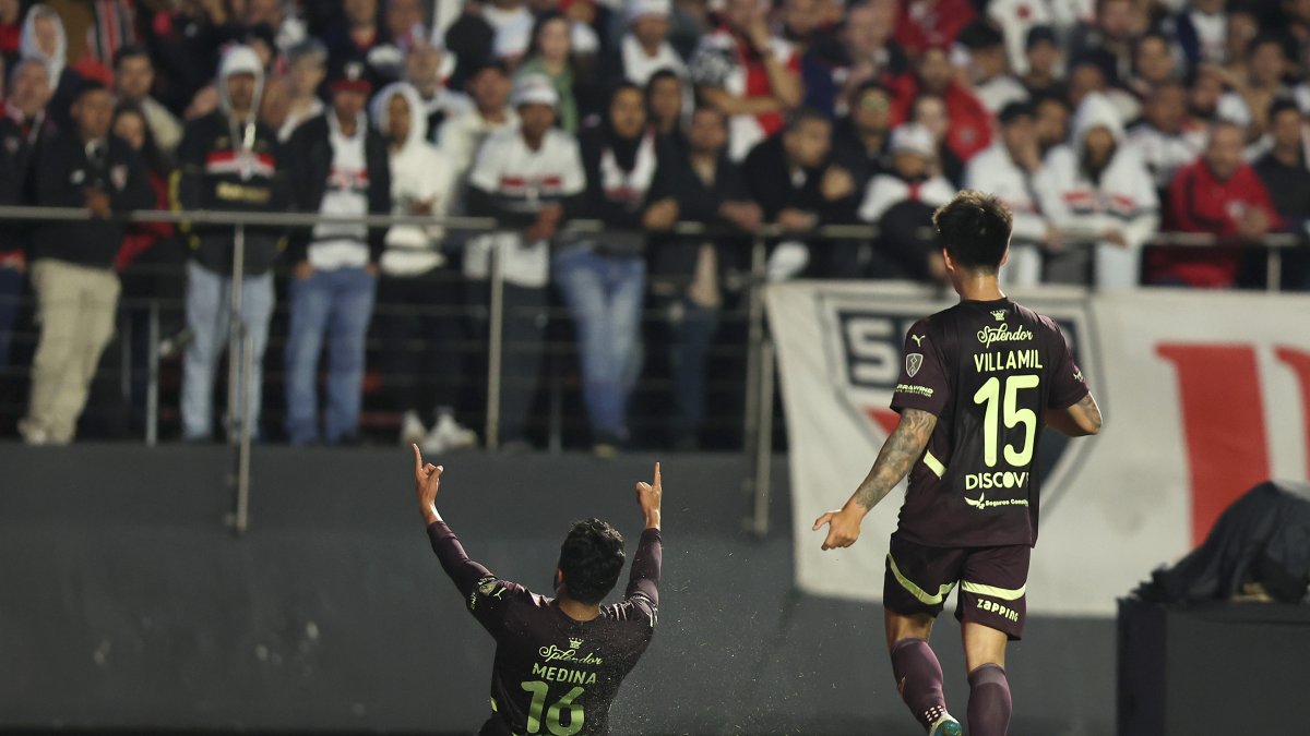 Liga de Quito eliminó a Sao Paulo en el estadio Morumbí.