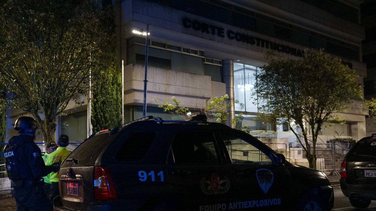 El pasado 19 de septiembre, la Policía Nacional ingresó a la Corte Constitucional por una amenaza de bomba.