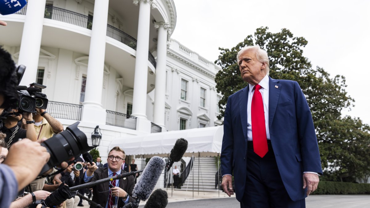 El presidente de Estados Unidos, Donald Trump.