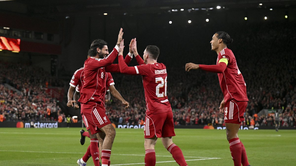 Liverpool se estrenó en la Champions con un triunfo en casa sobre el Atlético de Madrid.