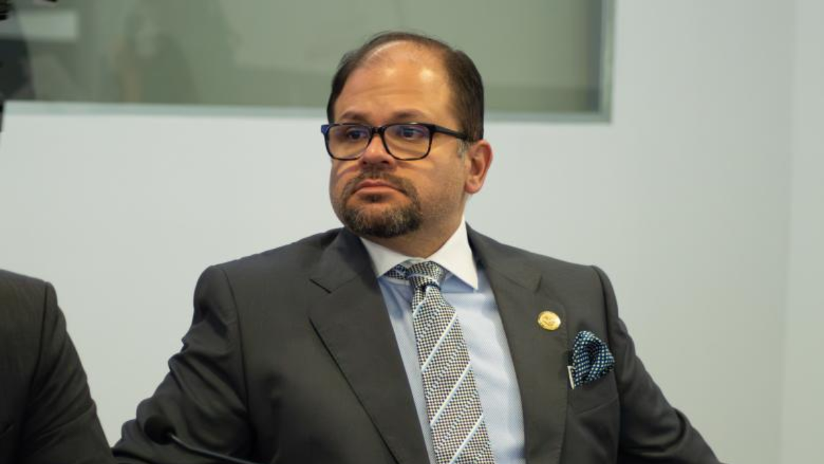 El ministro John Reimberg habló sobre la violencia durante las manifestaciones.