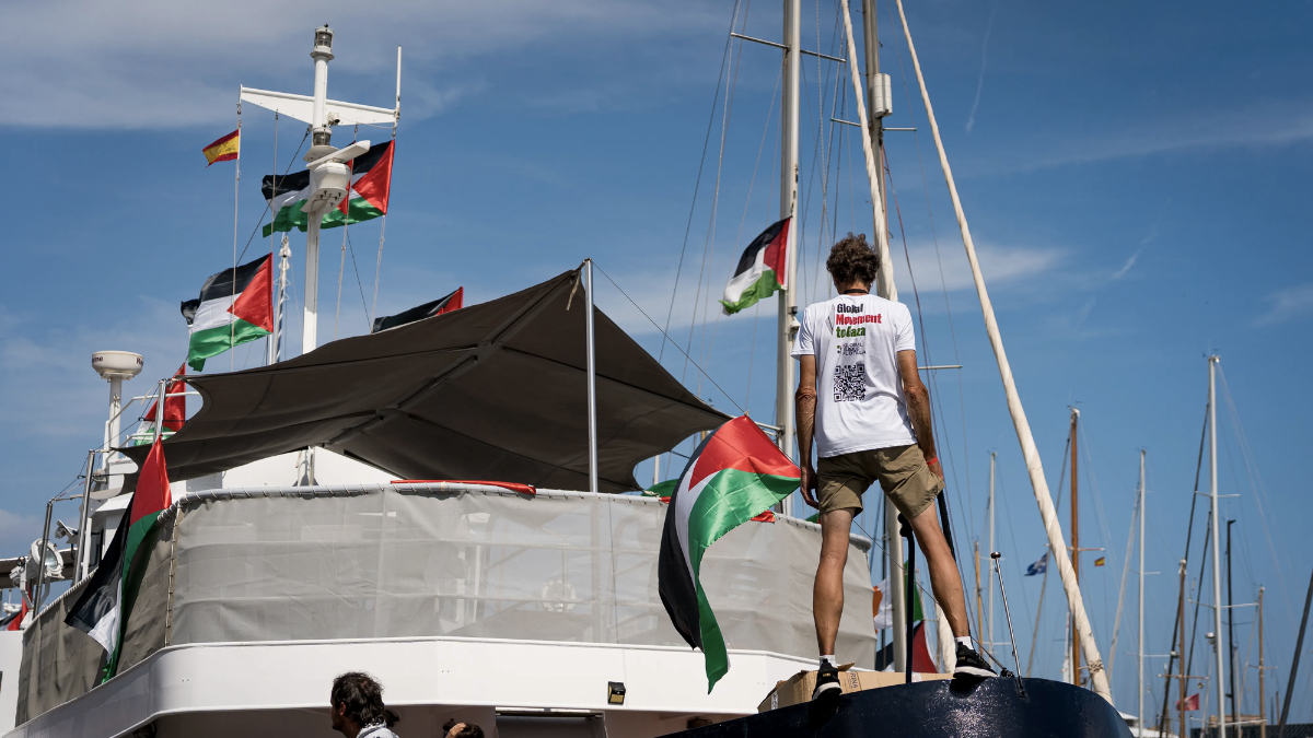 Más de 40 embarcaciones fueron interceptadas por Israel cuando intentaban llevar ayuda humanitaria a Gaza.