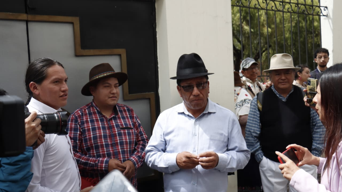 Dirigentes indígenas se reunieron en Quito para definir nuevas acciones en el marco del paro nacional 2025.