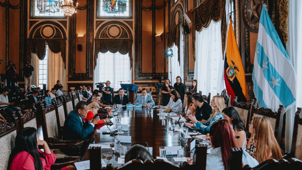 Sesión de Concejo de Guayaquil.