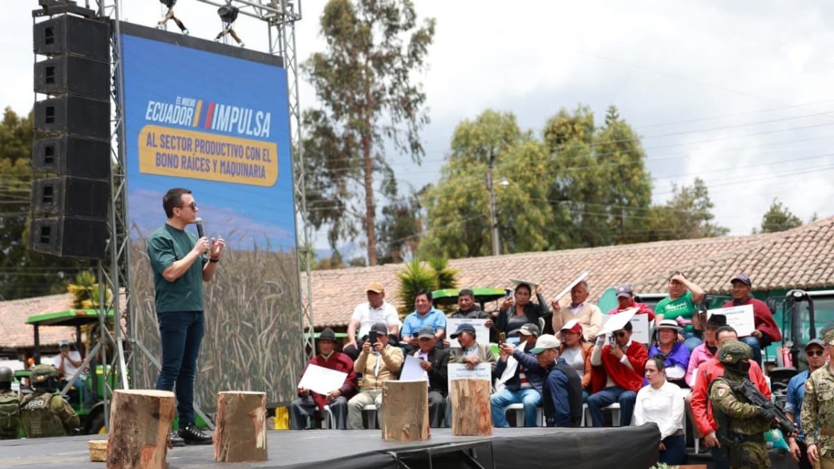 En la noche del 1 de octubre, el presidente Daniel Noboa publicó datos de ventas del país de 2024 y 2025.