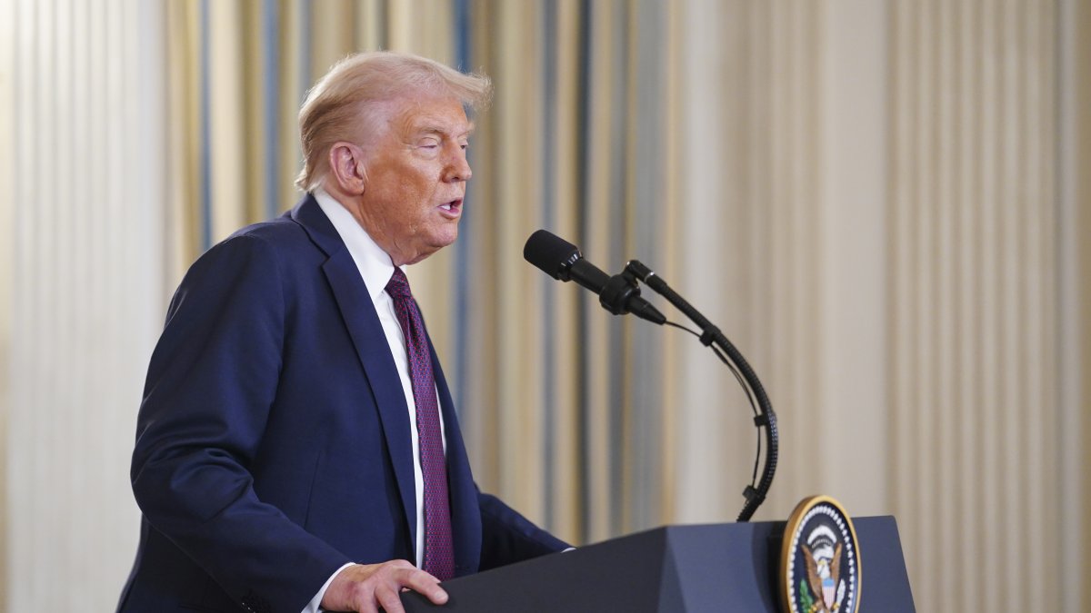 Donald Trump, presidente de Estados Unidos.