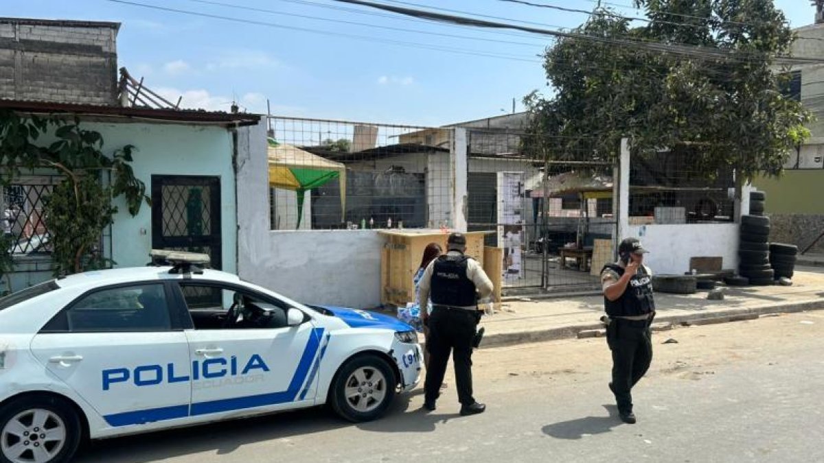 En esta vivienda ocurrió el doble crimen durante una fiesta infantil.