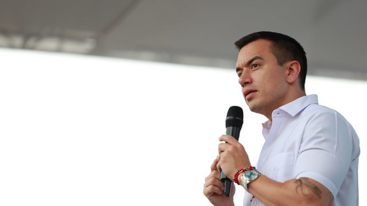 Daniel Noboa celebra el Nobel de la Paz 2025 otorgado a María Corina Machado.