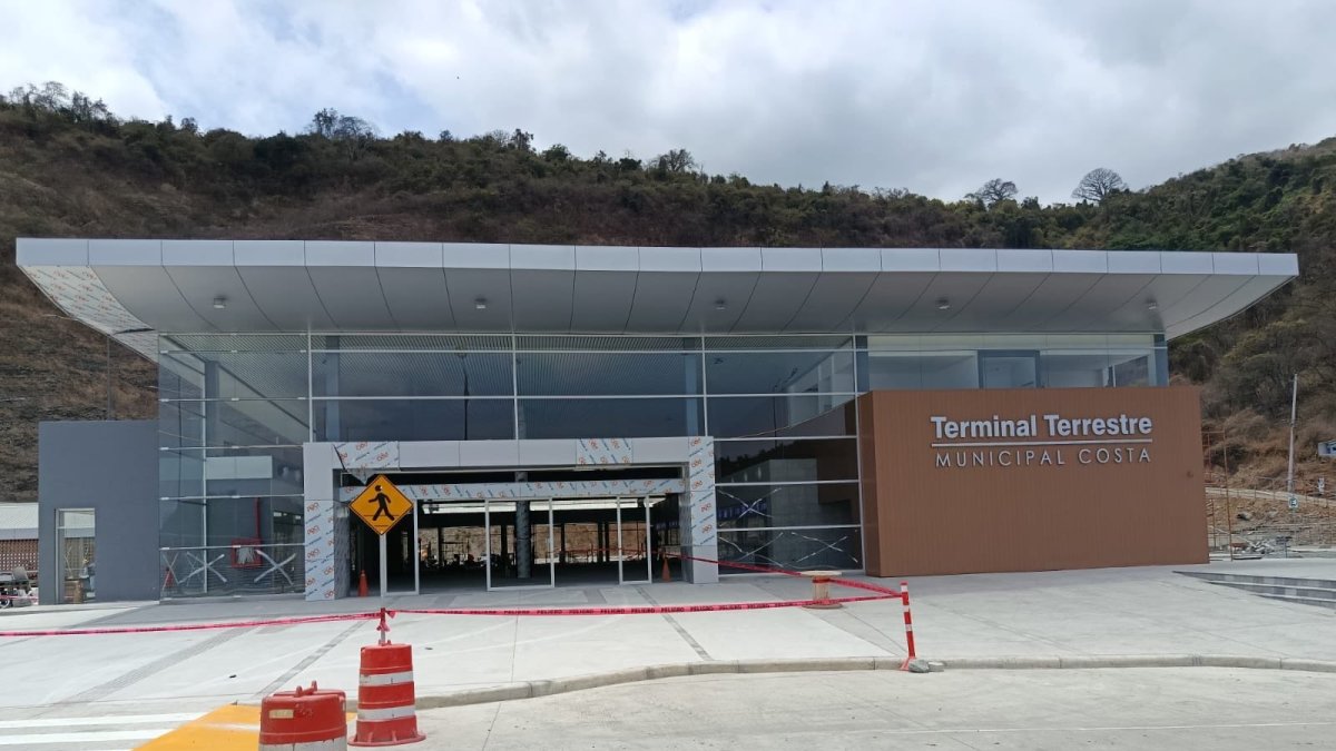 Así avanza la nueva Terminal Terrestre Costa.
