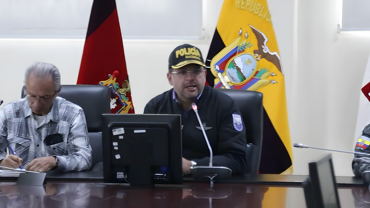 El ministro del Interior criticó el mensaje del alcalde de Quito sobre las movilizaciones del día de ayer.