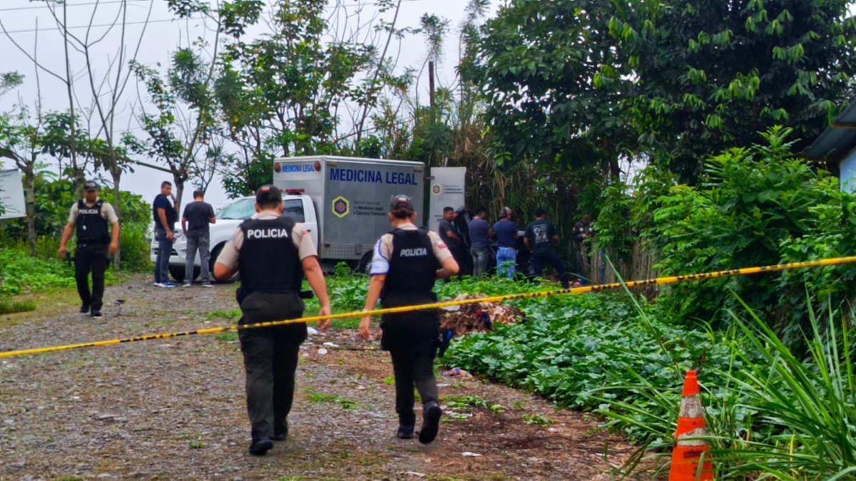 Identifican a los ocho quiteños hallados sin vida y apilados en zona rural.