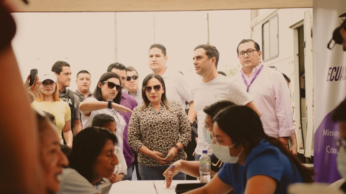 La ministra de Gobierno, Zaida Rovira, realiza agenda en territorio.