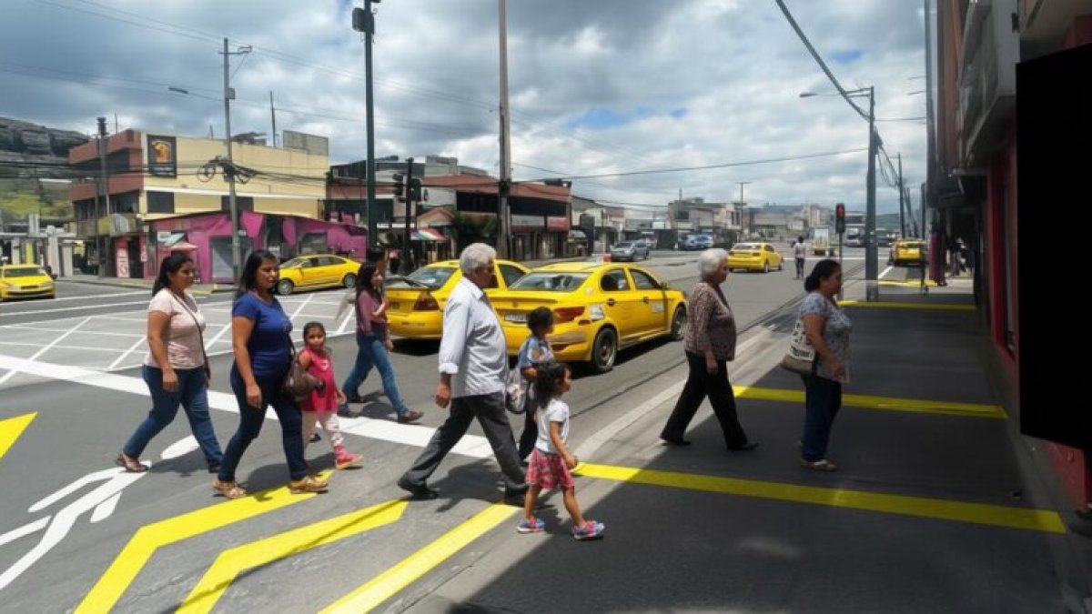 Se retiró el puente peatonal en la avenida América y Rumipamba, en el norte de Quito.