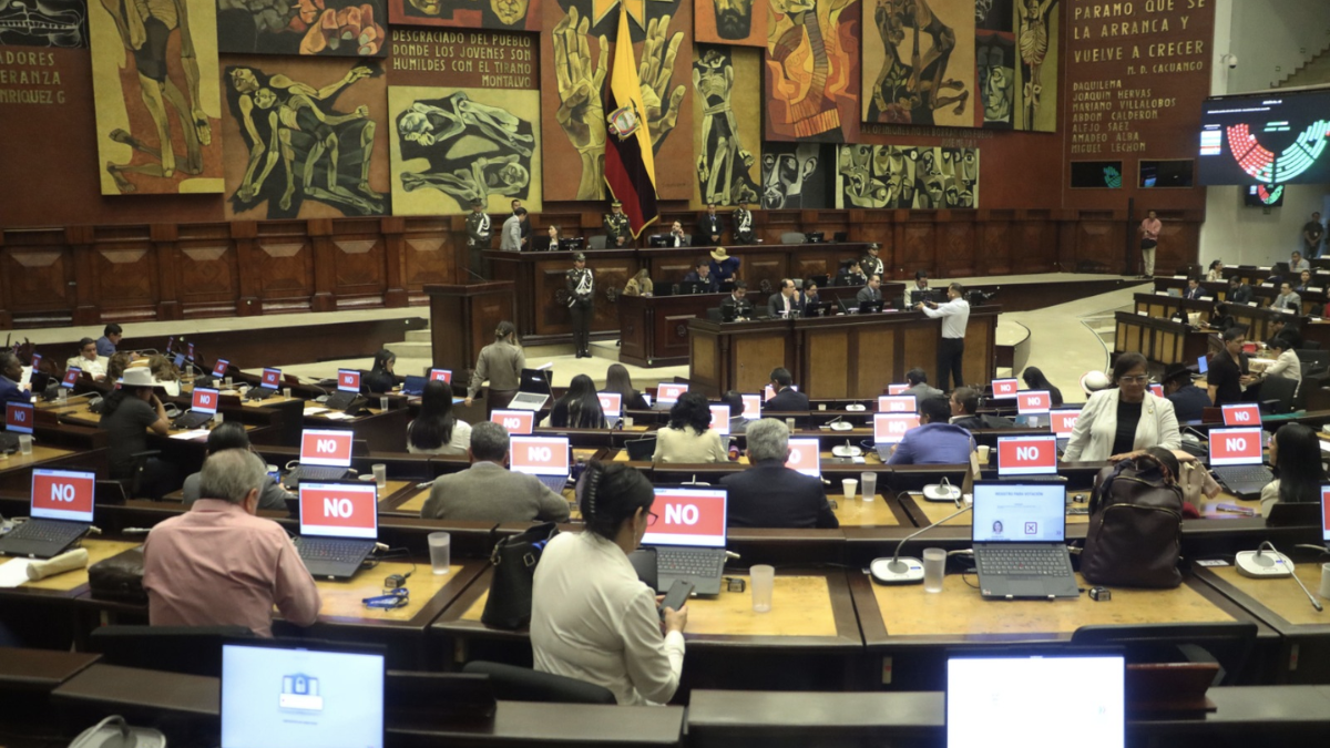 En el Pleno de la Asamblea, casi siempre gana el sí a las propuestas del Ejecutivo. ADN suma votos de aliados.