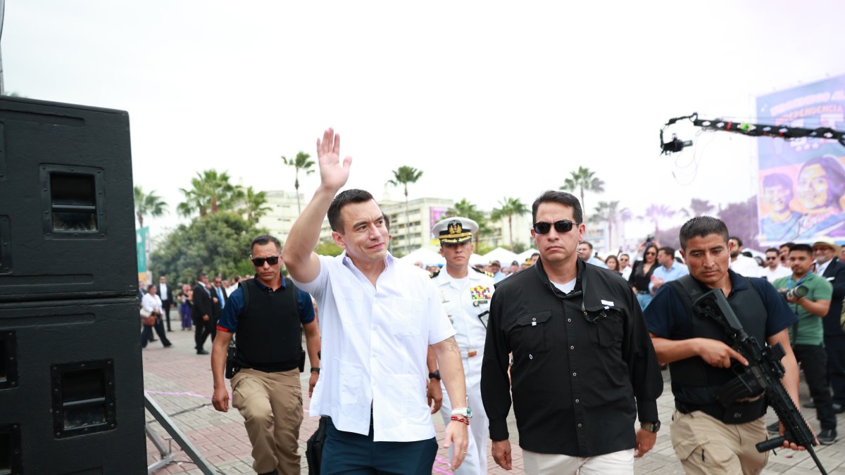 El presidente Daniel Noboa ha cerrado la posibilidad de diálogo con los 