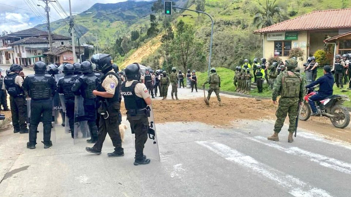 En la jornada de ayer 14 de octubre los enfrentamientos duraron más de 7 horas.