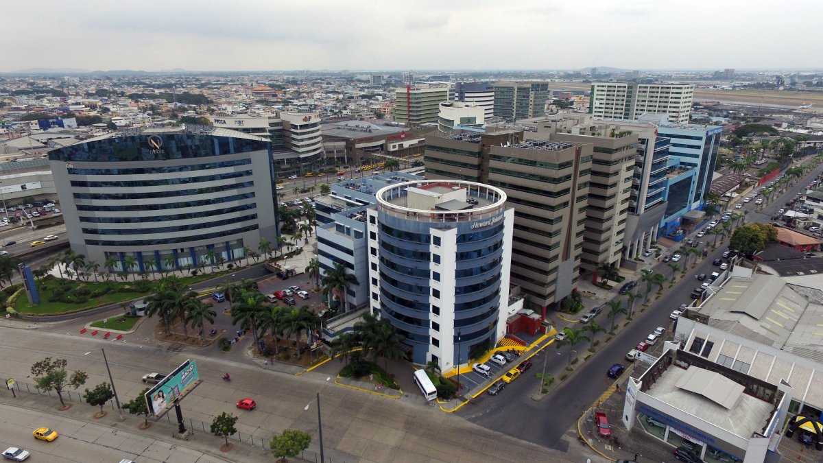 Vista panorámica de la Ciudad del Sol, donde convergen el mall, hoteles, un hospital y comercios.