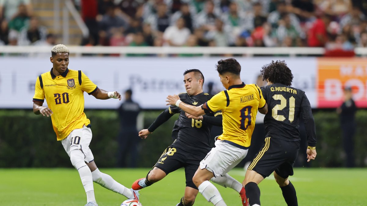 Ecuador empató 1-1 ante México en la última fecha FIFA.