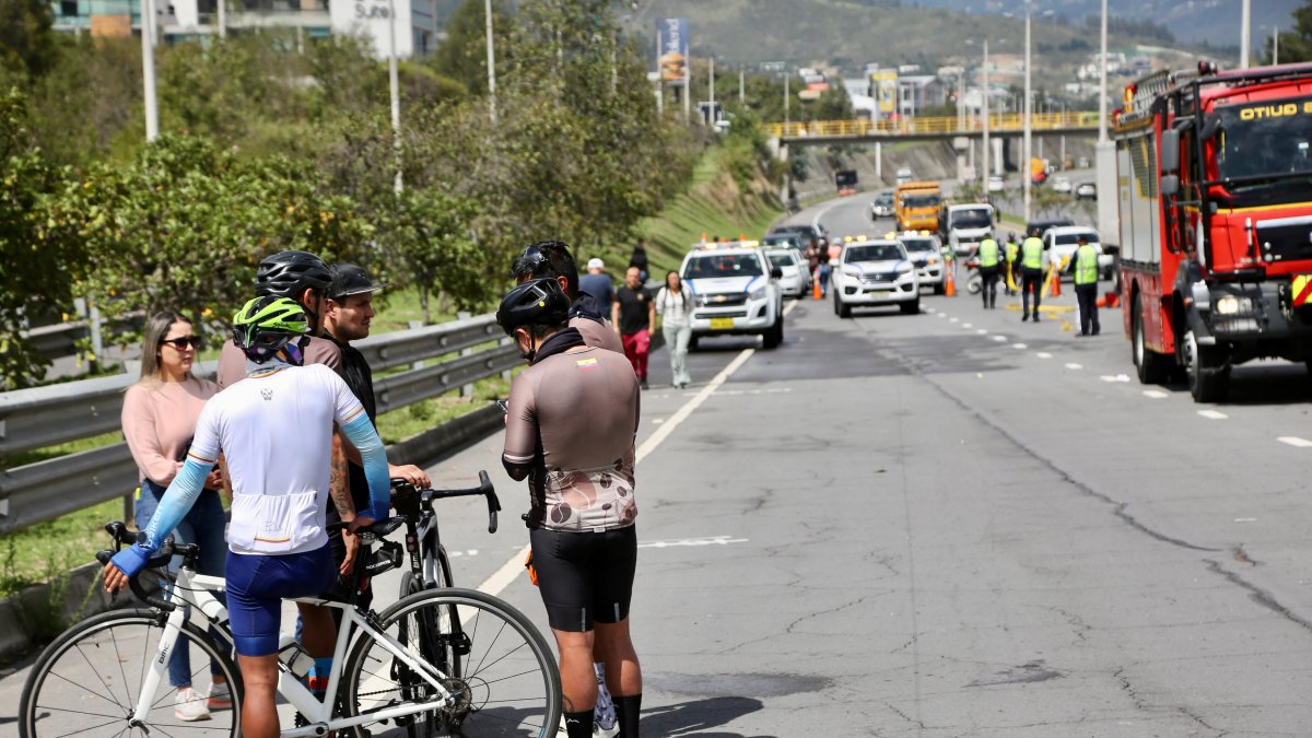 El ciclista carchense, Marcelo Luna, falleció en la Ruta Viva en el primer día de feriado. El conductor de un taxi huyó.