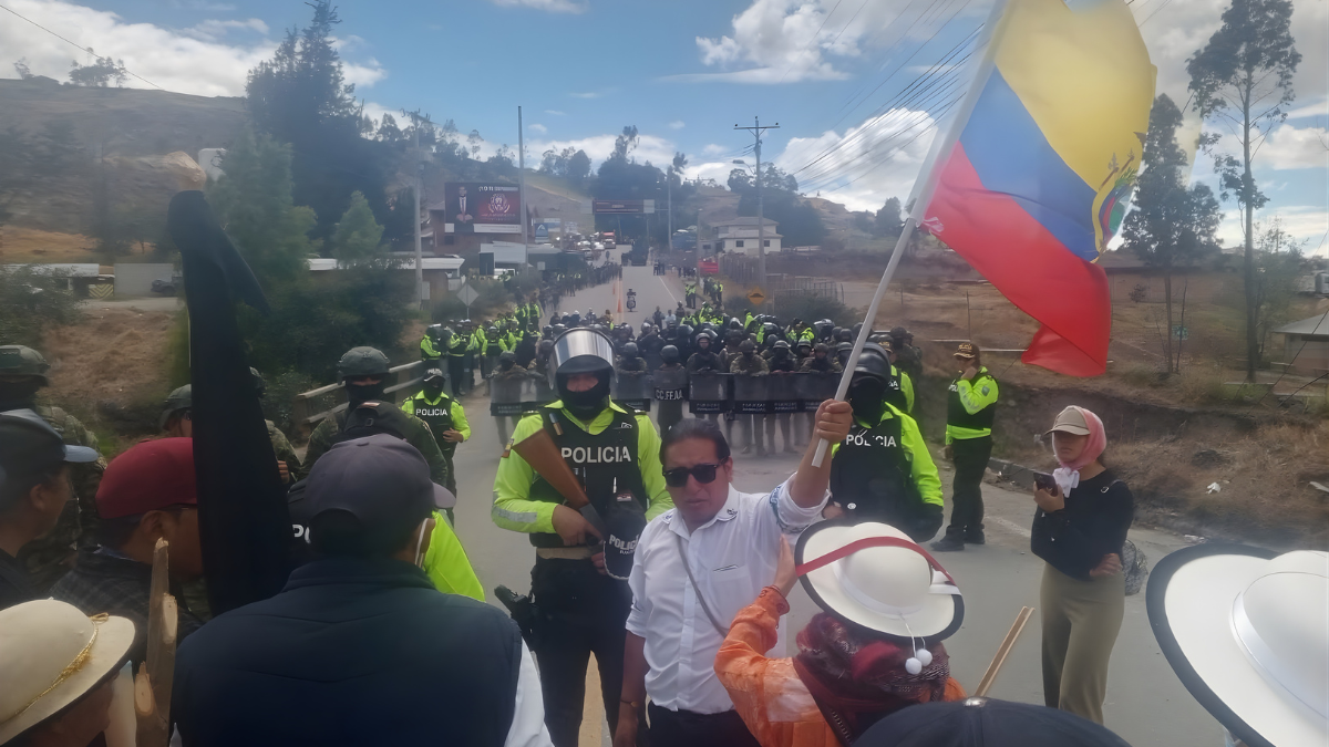 El pueblo Kichwa Otavalo confirmó la liiberación de manfiestantes.