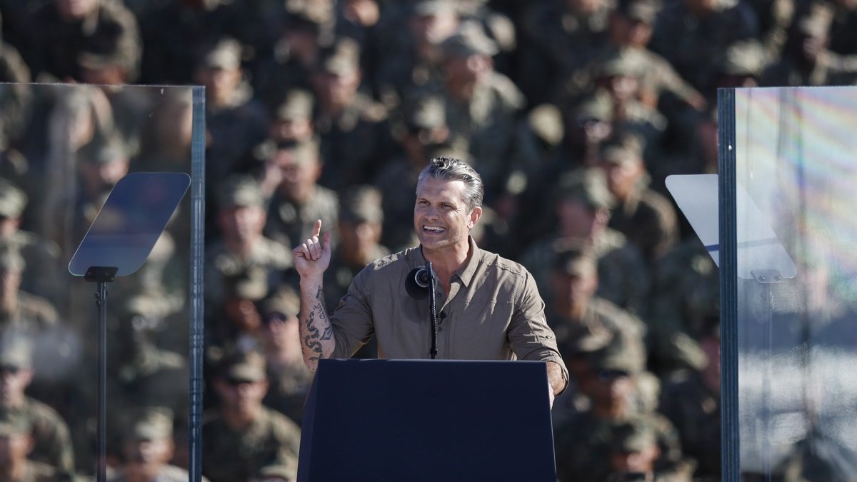 Pete Hegseth, secretario de Defensa de Estados Unidos.