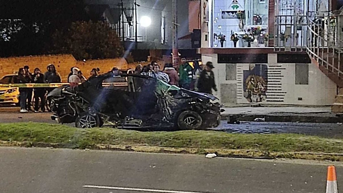 El Servicio de Investigación de Accidentes de Tránsito (SIAT) establecerá las razones de este siniestro.