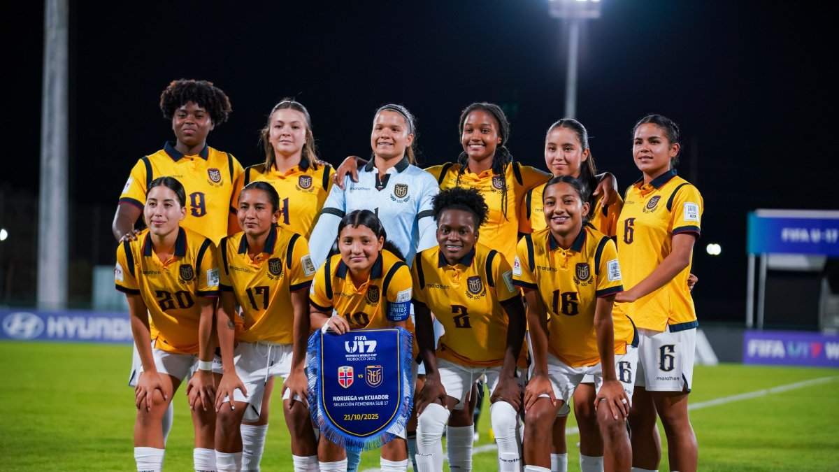La selección de Ecuador femenina sub-17 venció a Noruega por la fecha 2 del Mundial.