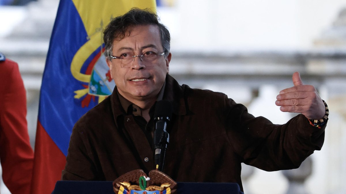 El presidente de Colombia, Gustavo Petro, en una fotografía de archivo.