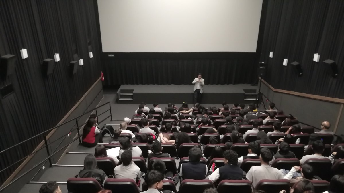 Cine MZ14, en la Universidad de las Artes (UArtes), es una de las sedes del Festival Internacional de Cine de Guayaquil. 