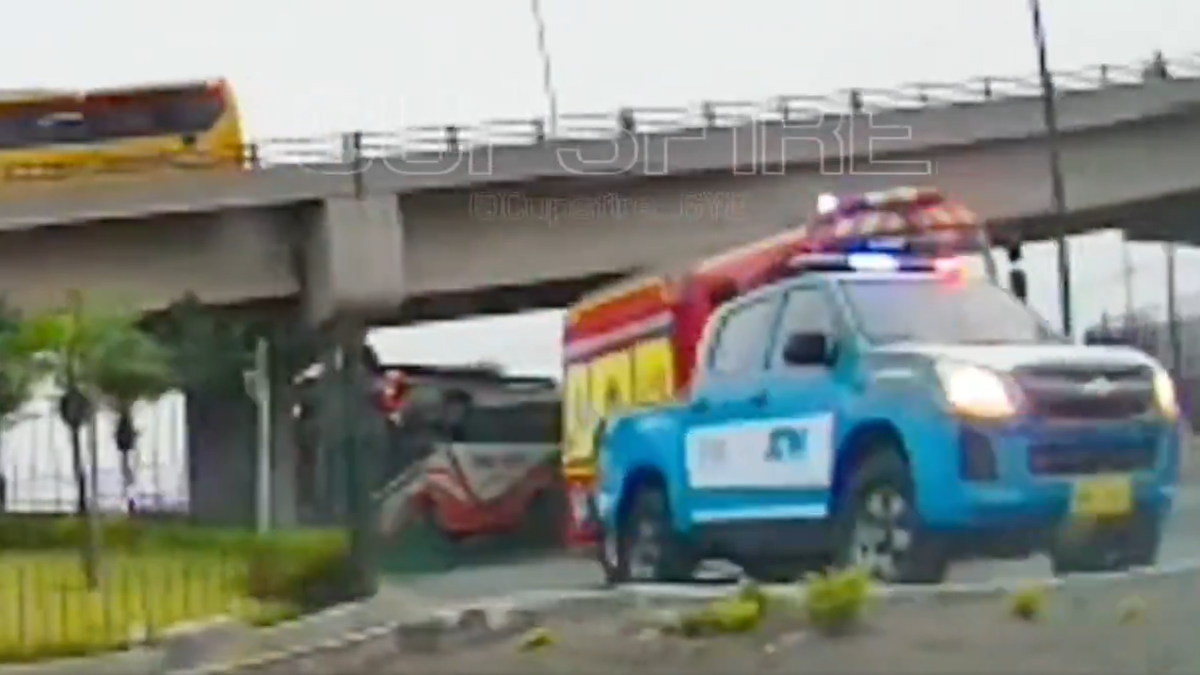 Captura del video publicado por al cuenta @Cupsfire_gye.