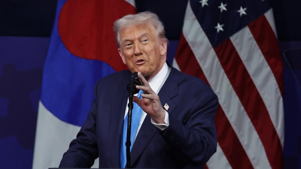 El presidente de Estados Unidos, Donald Trump, en una imagen del 29 de octubre de 2025.