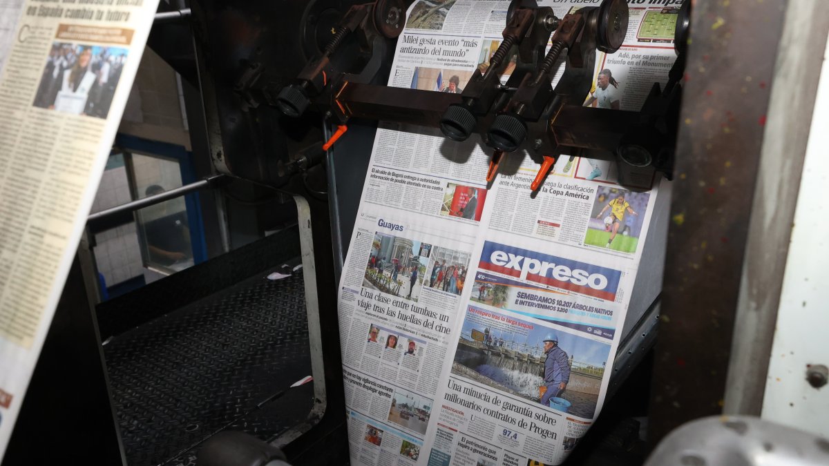 GRANASA es la casa editora de EXPRESO y EXTRA.