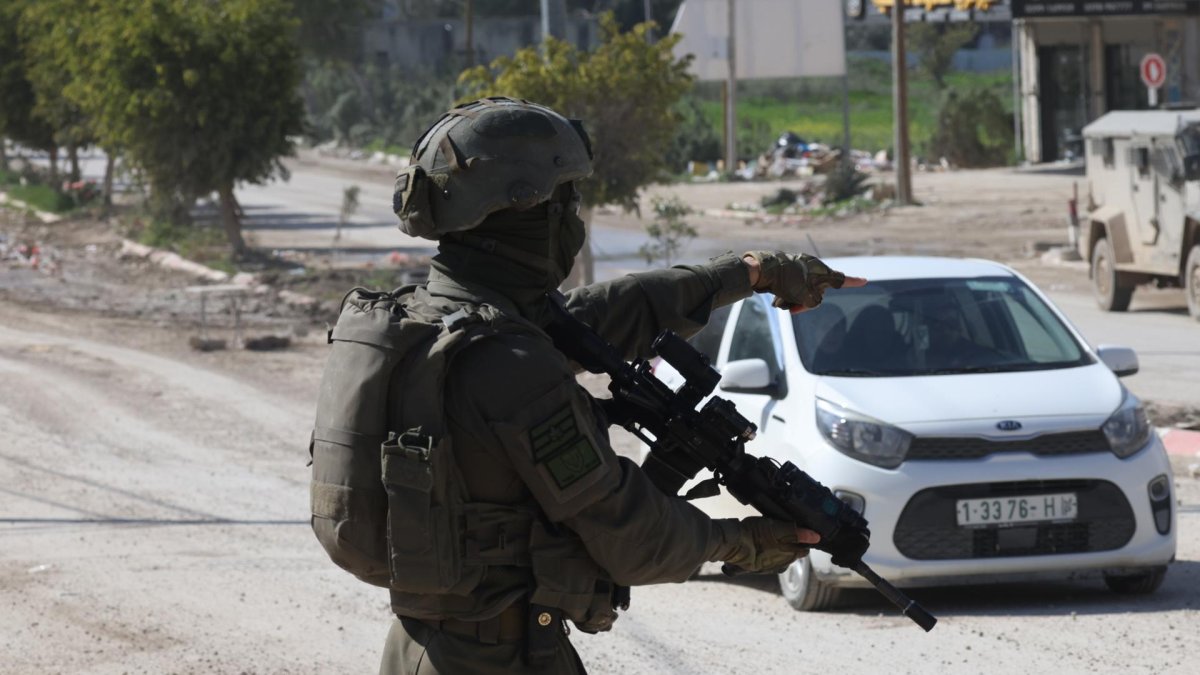 Imagen de archivo de un soldado israelí armado.