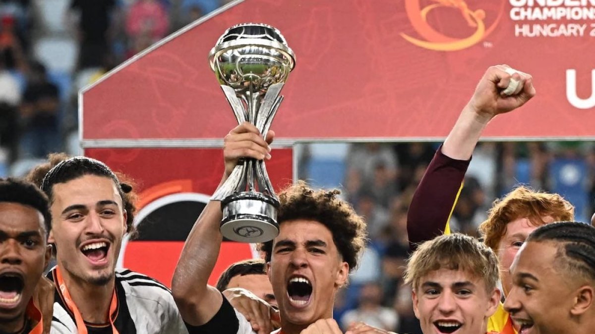 Alemania cuando levantó el título en Indonesia 2022.