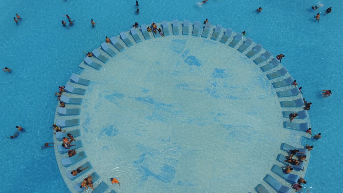 Referencial. Imagen de la laguna con ciudadanos en un feriado pasado.