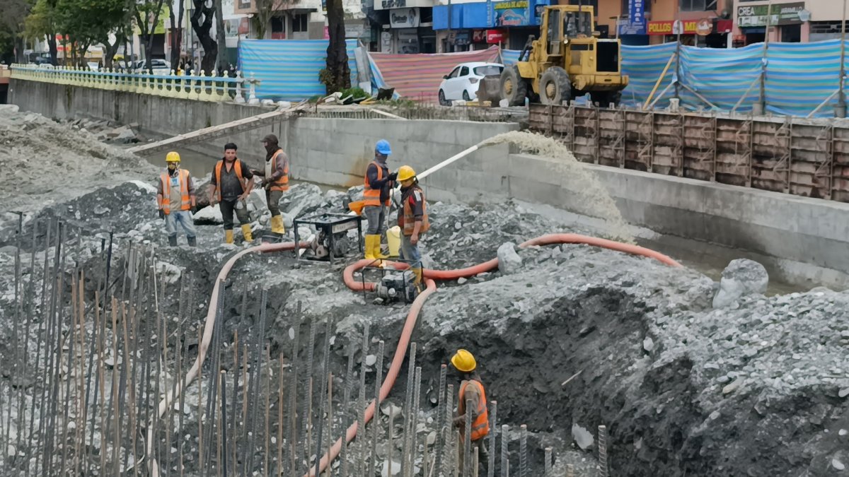 Puentes. La obra avanza y se prevé su entrega a finales de diciembre.