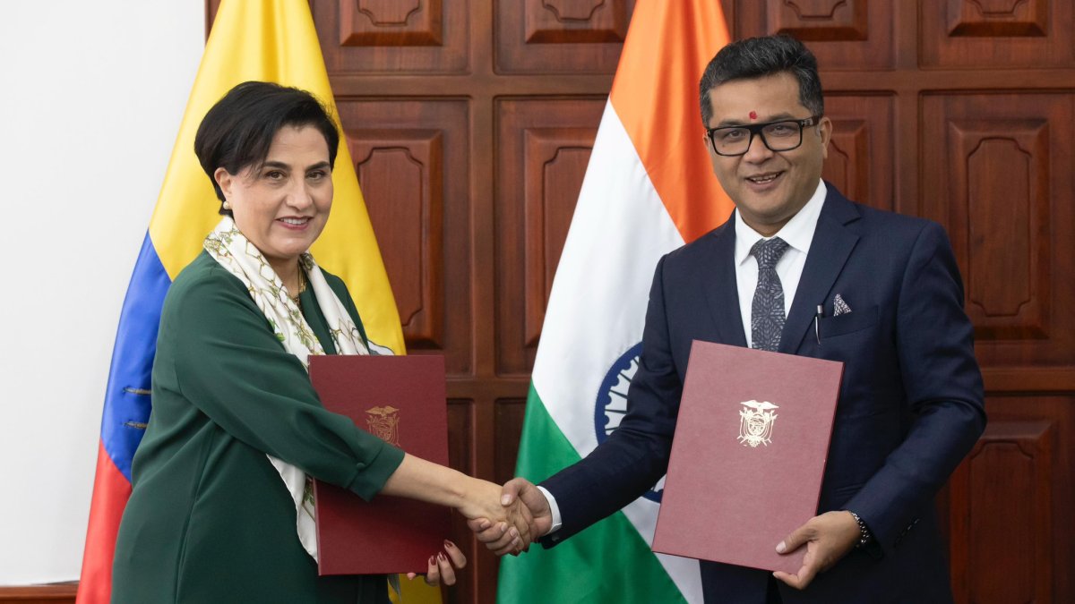 Ecuador y la India consolidan su relación bilateral con acuerdos estratégicos que impulsan la cooperación política, económica y técnica.