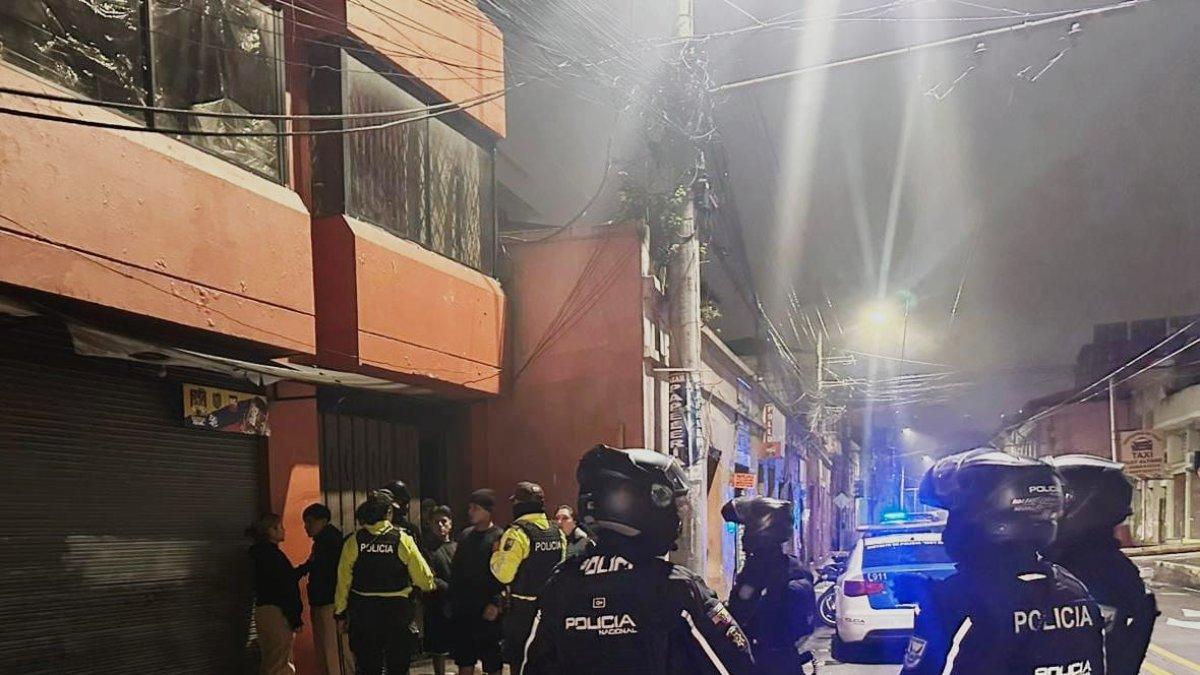 La riña ocurrió a la altura de la parada de Trolebús Chimbacalle, en el sur de Quito.