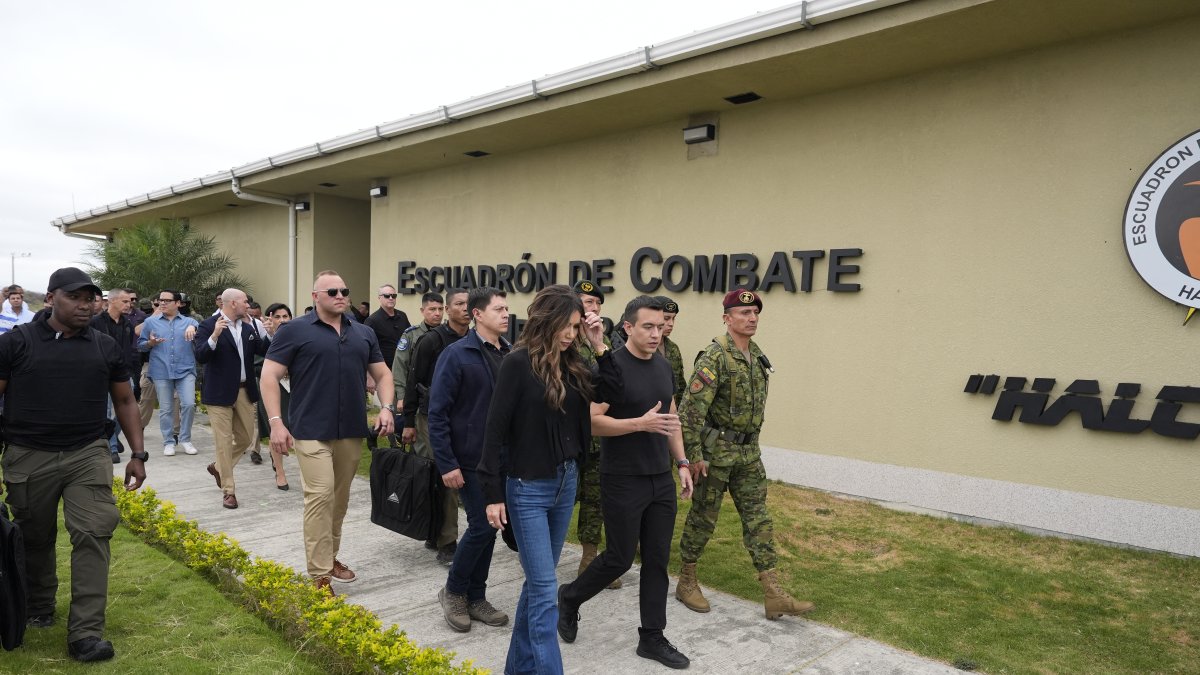 La Secretaria de Seguridad Nacional de Estados Unidos, Kristi Noem, arribó este miércoles 5 de noviembre a Ecuador.