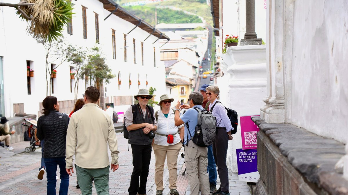 Según el Buró del Centro Histórico, el 90% de turistas visita el Centro Histórico y la Mitad del Mundo.